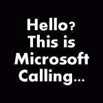 Alerte de scam urgent: Microsoft ne vous appelle pas…